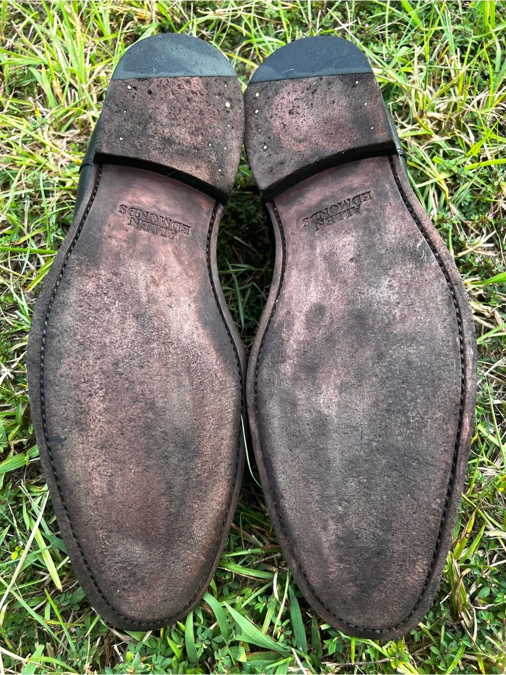 CLEAN Allen Edmonds size 11.5 Watson Derby Black Dress shoes